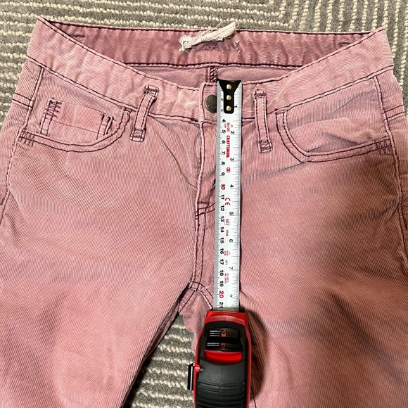 FREE PEOPLE mauve corduroy jeans - Picture 2 of 7